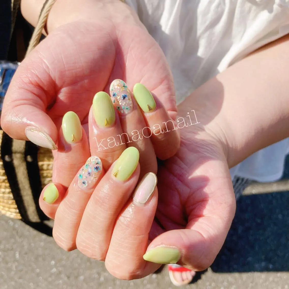 ネイル 地爪育成💅 kanaoanailのネイルデザイン