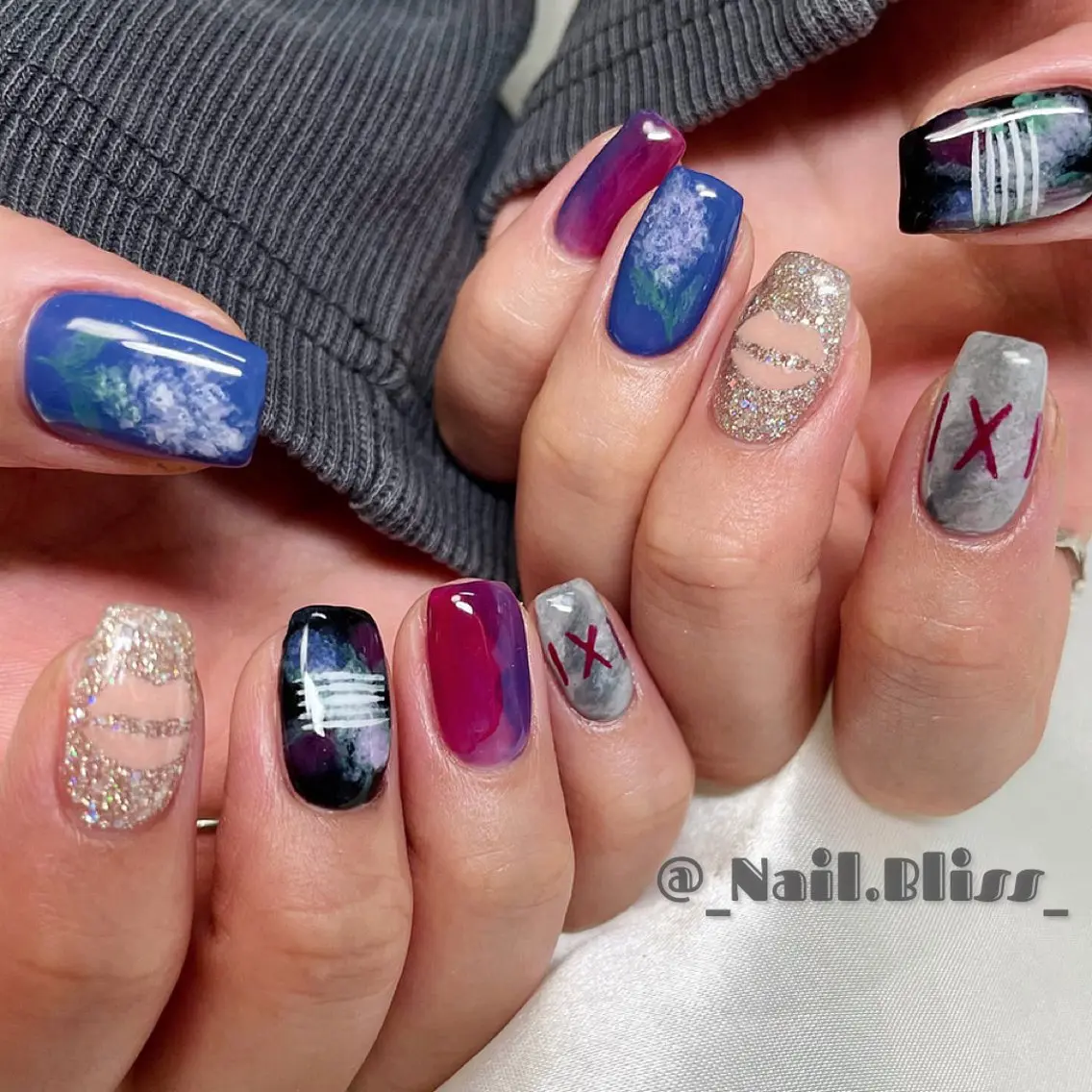ネイル ハンドネイル NAIL BLISSのネイルデザイン