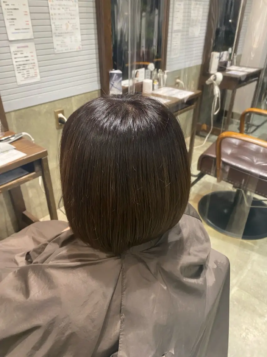 カラー 石川 莉乃のヘアスタイル
