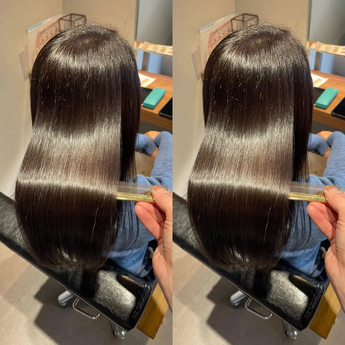 ロング カラー 佐々木 裕一のヘアスタイル