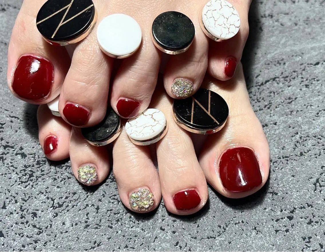 ネイル フットネイル Mimi Nailのネイルデザイン