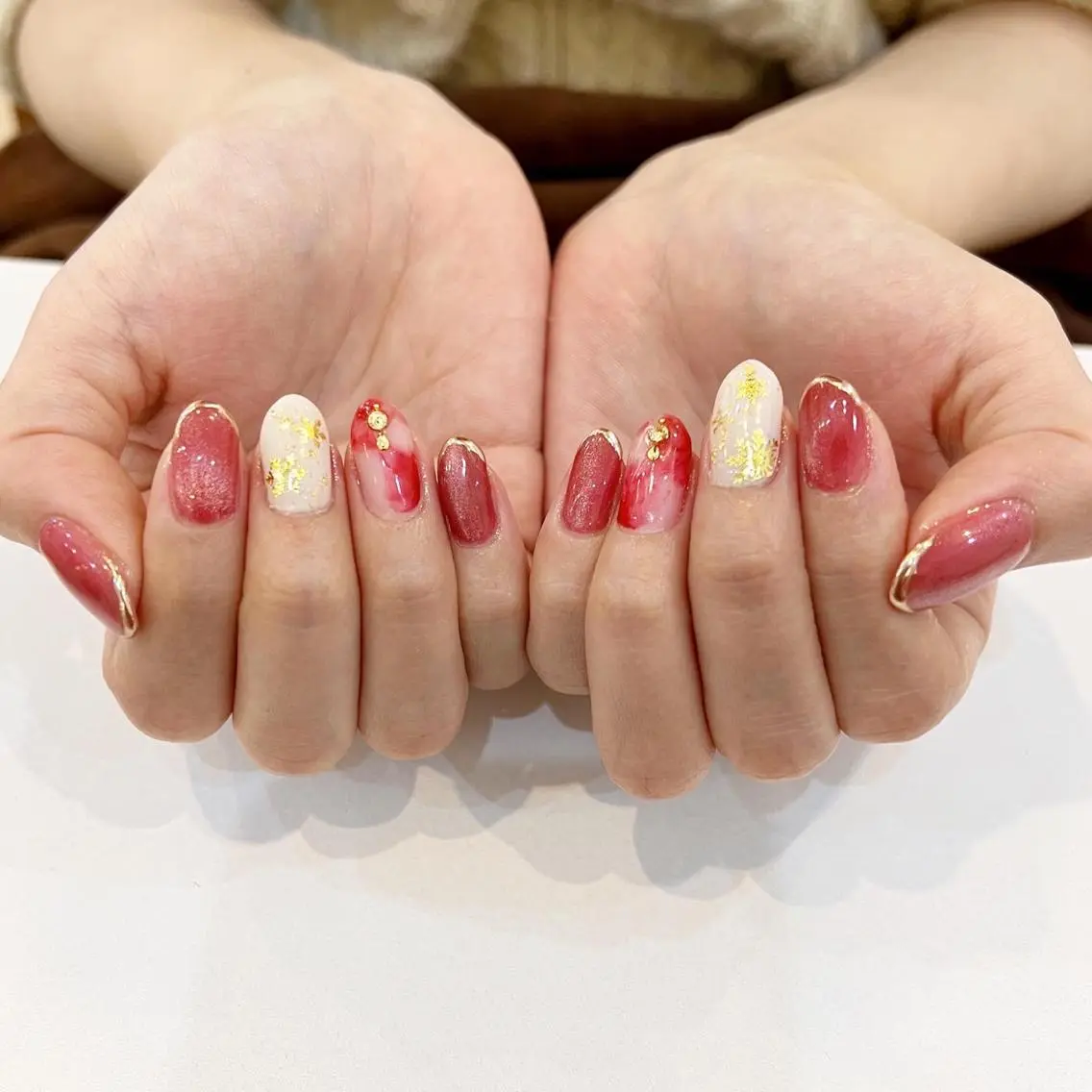 ネイル ハンドネイル &nudgenail 本多のネイルデザイン
