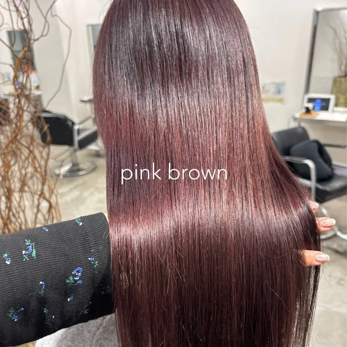 セミロング カラー カット ヘアカラー トリートメント 髪質改善ストレート /暖色カラー🎀🪞のヘアスタイル