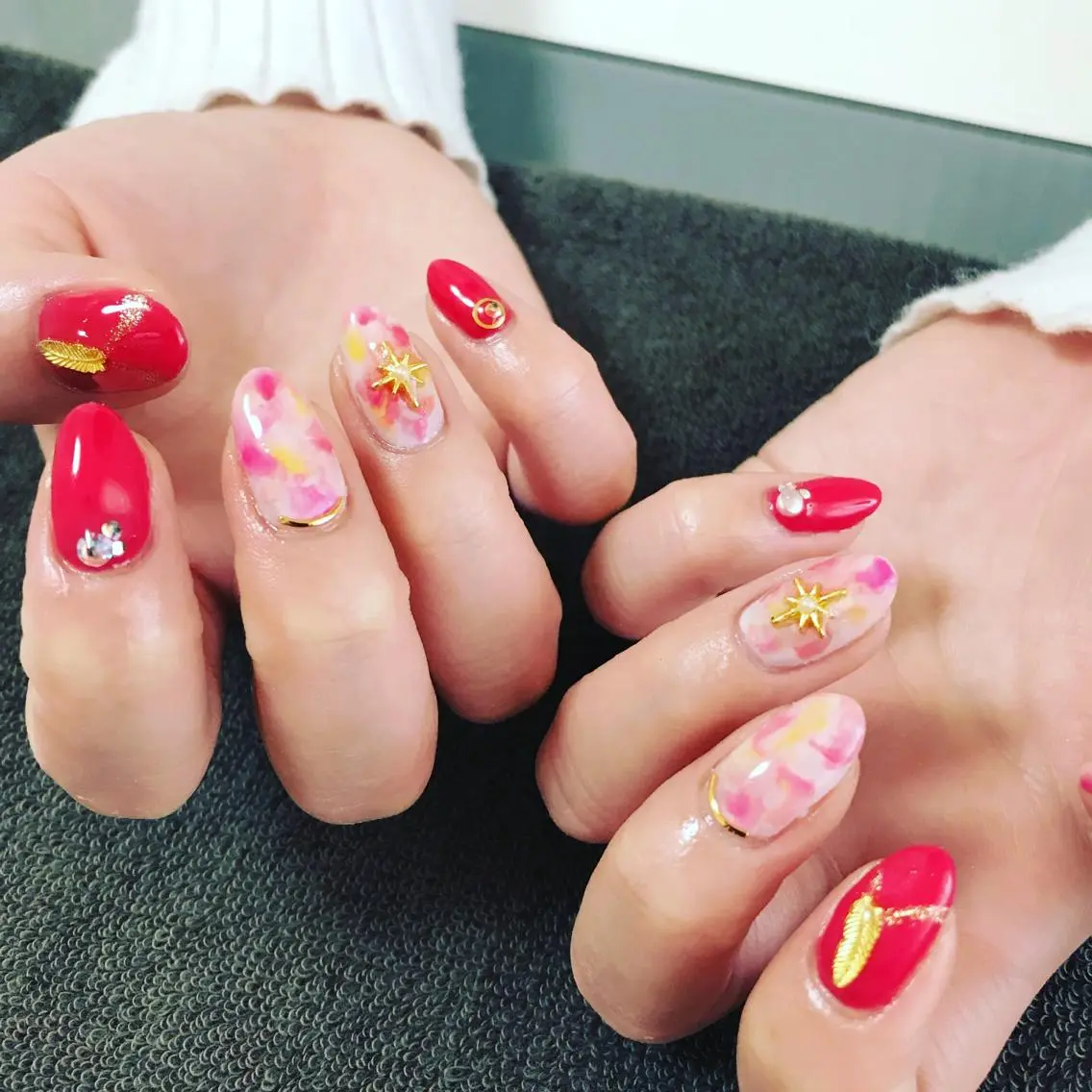 ネイル 持ち込み ハンドネイル Masuko Yasukaのネイルデザイン