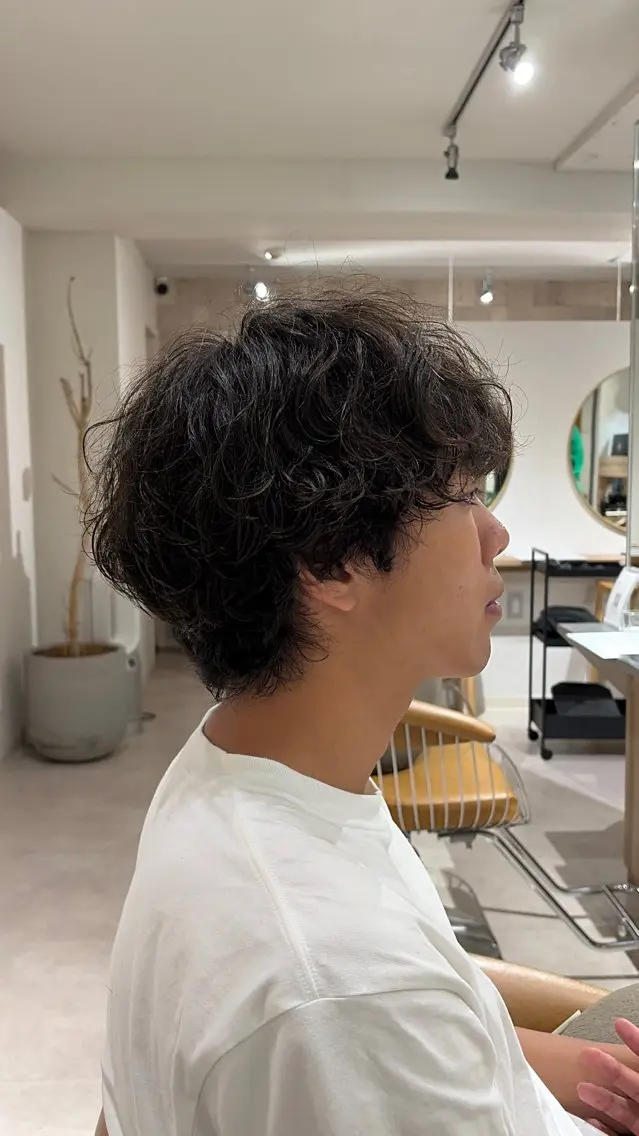 ショート カット パーマ ヘッドスパ 似合わせショート/ ヘアケア/根本直樹のヘアスタイル