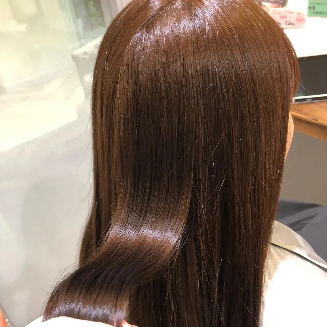 minimo特価✨初回💫透明感イルミナカラー&うるつやトリートメント。の写真
