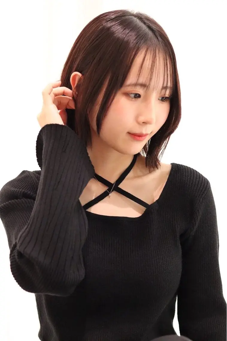 ショート 藤原汐彩 ／カラーモデル募集のヘアスタイル