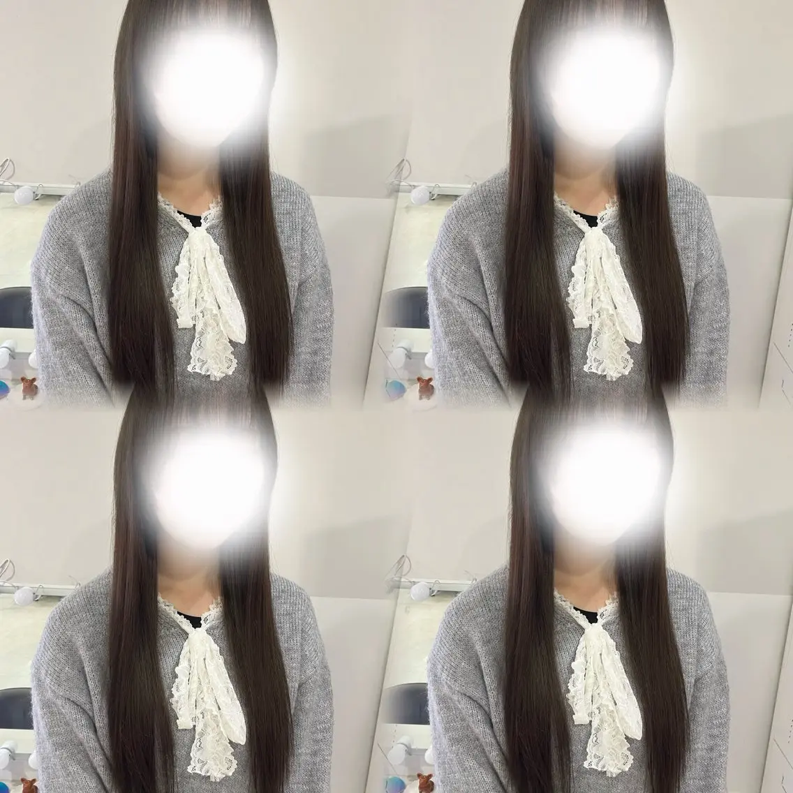 ロング エクステ 🦋REISA🦋 エクステ×ハイトーンのヘアスタイル