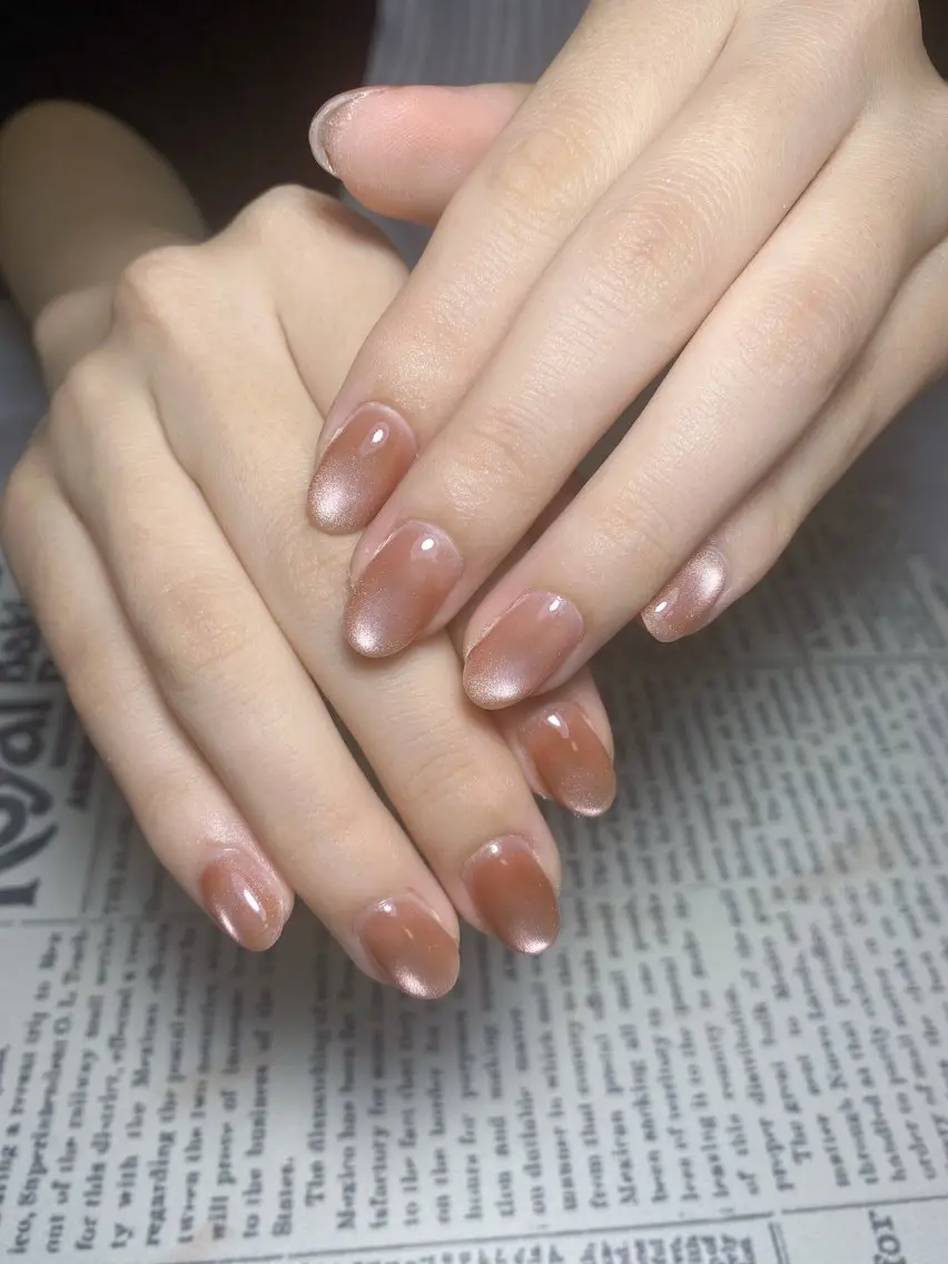 ネイル アートネイル フレンチネイル ジェルネイル グラデーション 韓国ネイル Nail Salon kihi大塚店のネイルデザイン