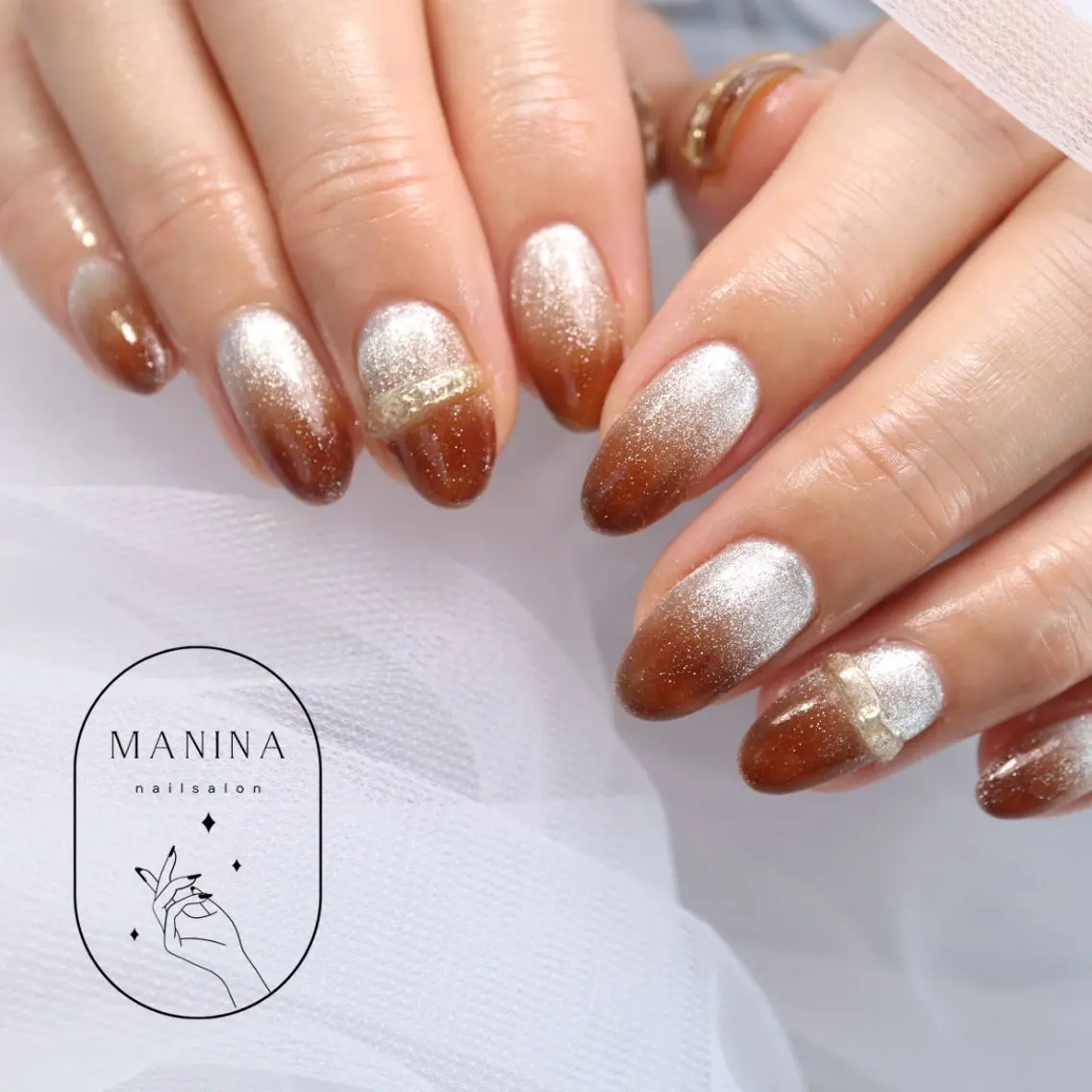 ネイル nailsalon Manina齋藤愛美のネイルデザイン