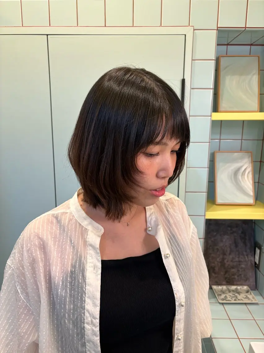 ショート 久貝 莉子のヘアスタイル