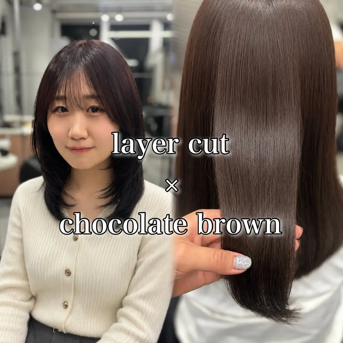 ミディアム カラー カット ヘアカラー THE ECT 🌸濱吉優希🌸のヘアスタイル