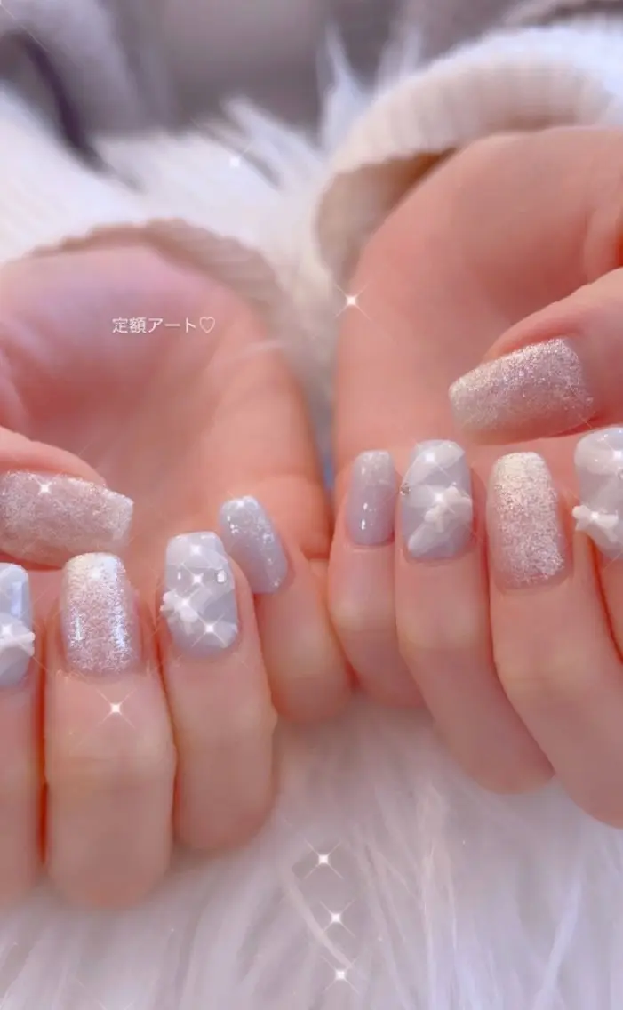 ネイル アートネイル 春ネイル ワンホンネイル ハンドネイル I LOVE ME NAIL.。.:*♡のネイルデザイン
