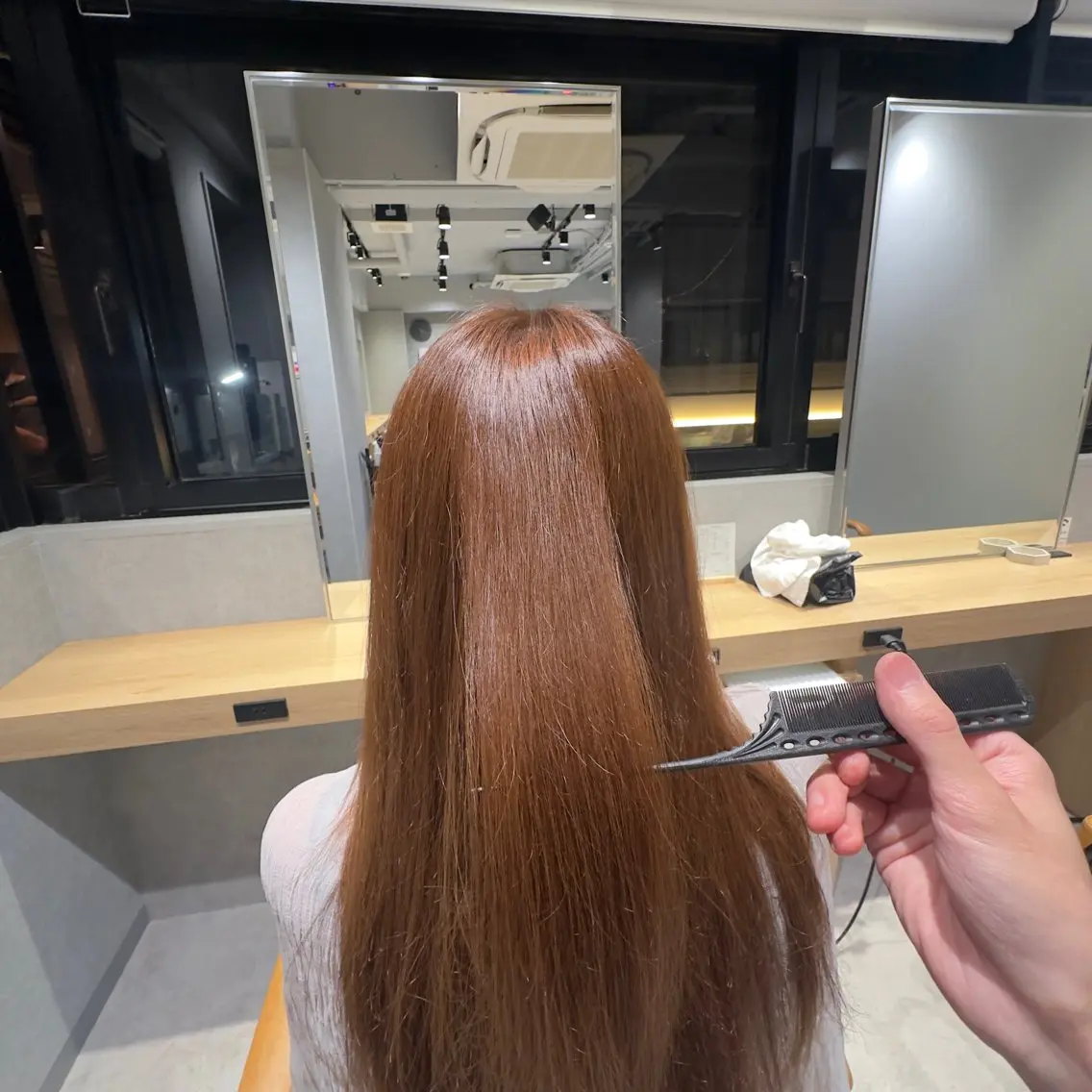 ロング カラー ヘアカラー 髙栁 公暉🇰🇷💫のヘアスタイル