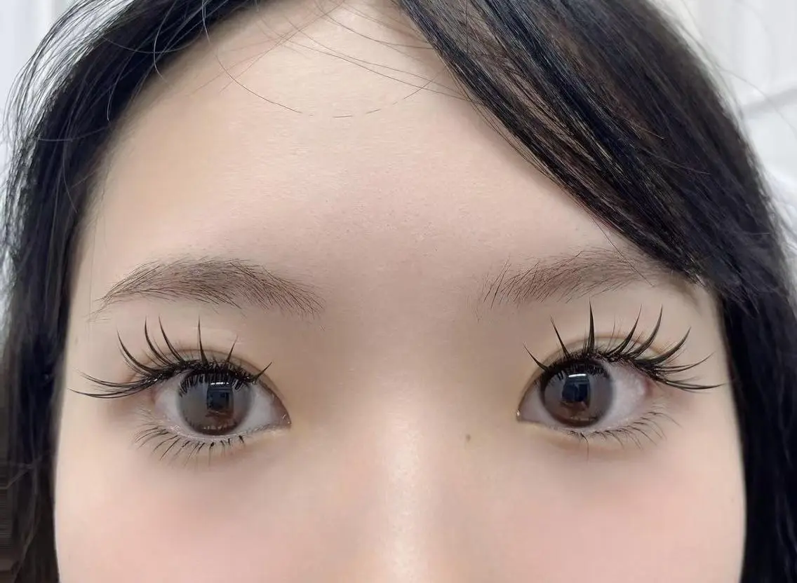 マツエク・マツパ 束感まつ毛 韓国風マツエク 下まつげエクステ ワンホンマツエク はる🎀ネイル& アイラッシュ🐈‍⬛のマツエク・マツパデザイン