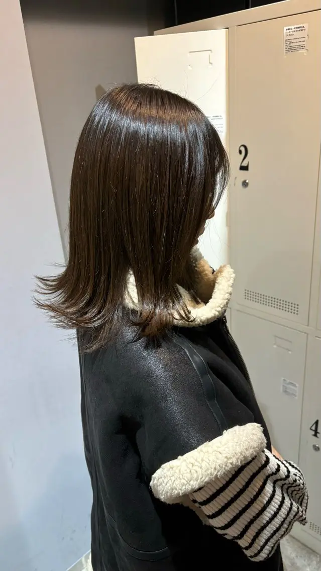 セミロング カラー カット ヘアカラー トリートメント うる艶カラー ✨🧸KOTAROのヘアスタイル