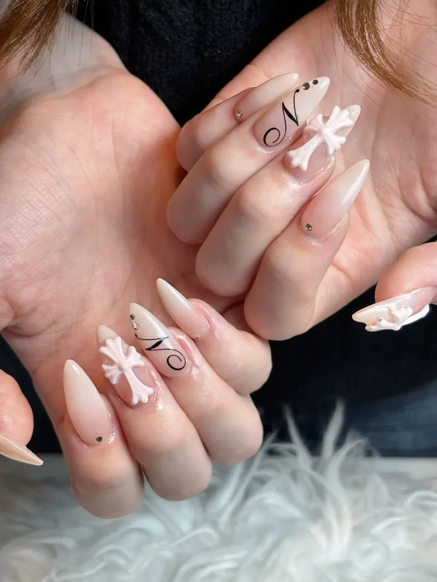 ネイル 長さ出し ロングネイル スカルプネイル スーパーロングネイル ハンドネイル Sully Nail Labのネイルデザイン