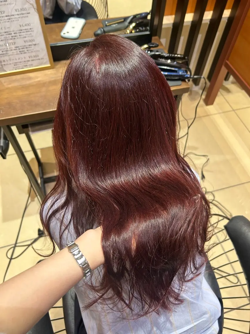 🌸初カラーにオススメ🌸🌈学割🌈カット＋Wカラー＋トリートメント→9000👀✨の写真