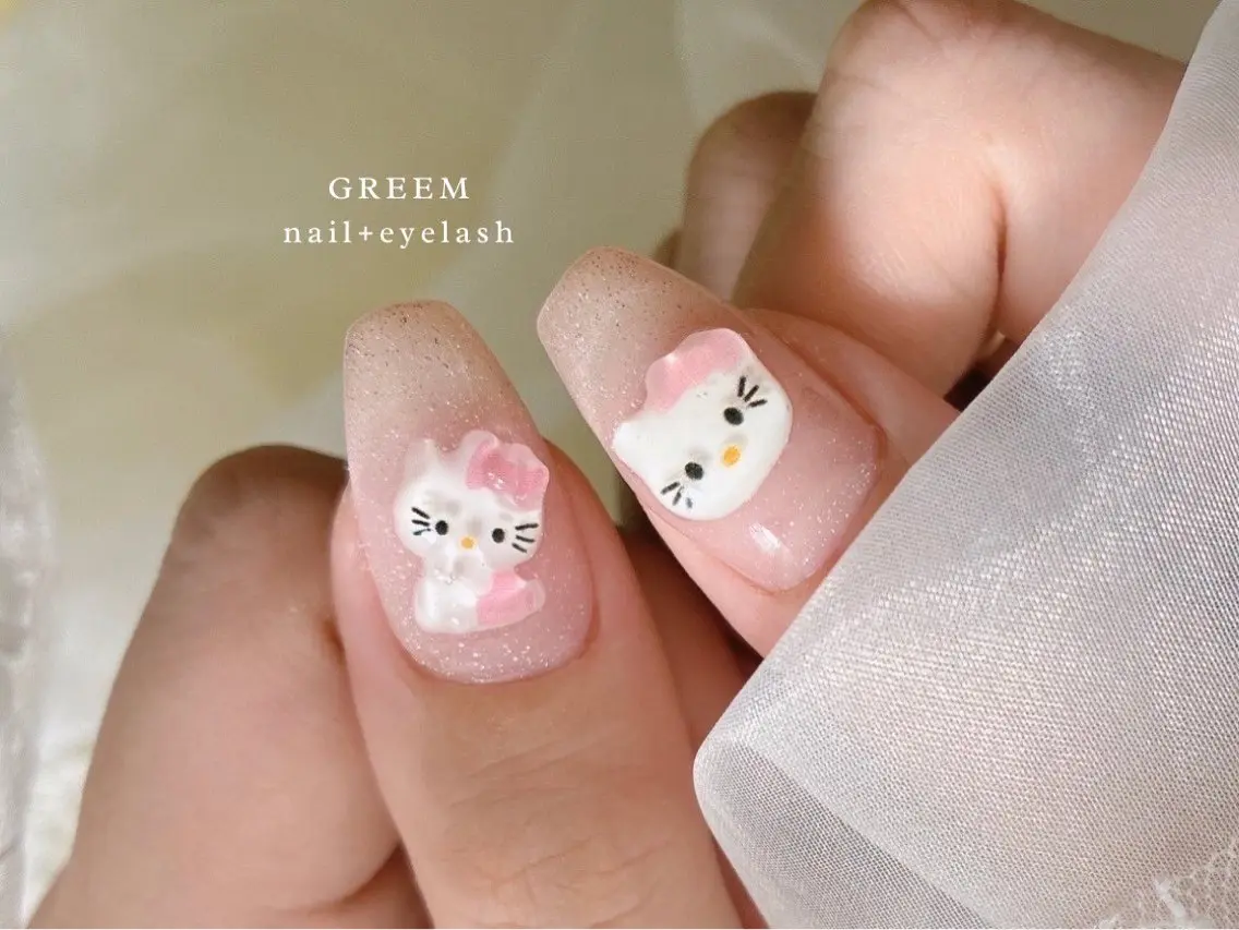 ネイル ピンク ハンドネイル GREEM グリームのネイルデザイン