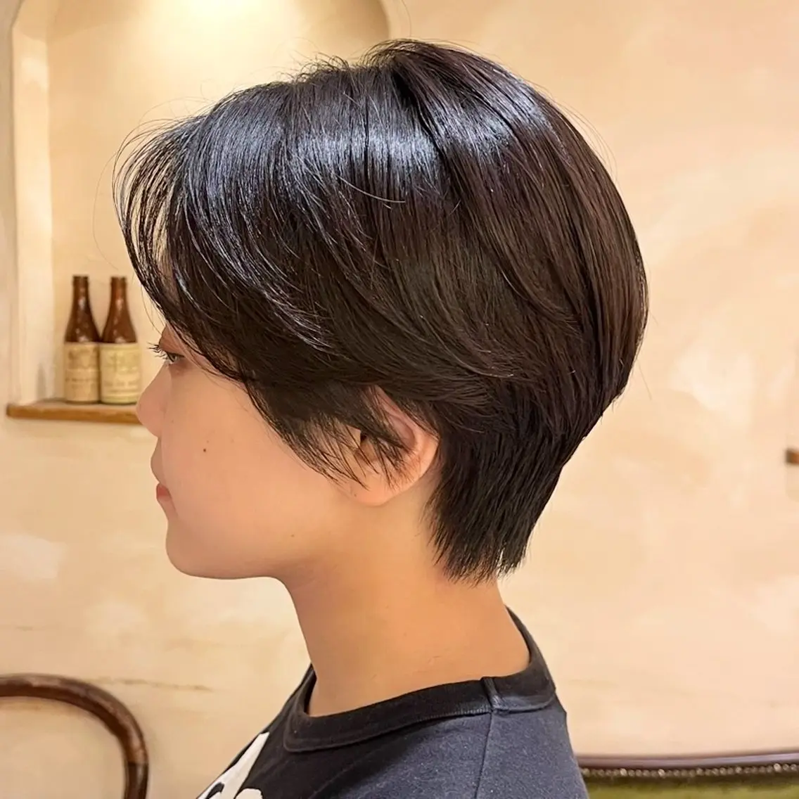 ショート ショートヘア ショートカット / 銀座/ 青山莉奈のヘアスタイル