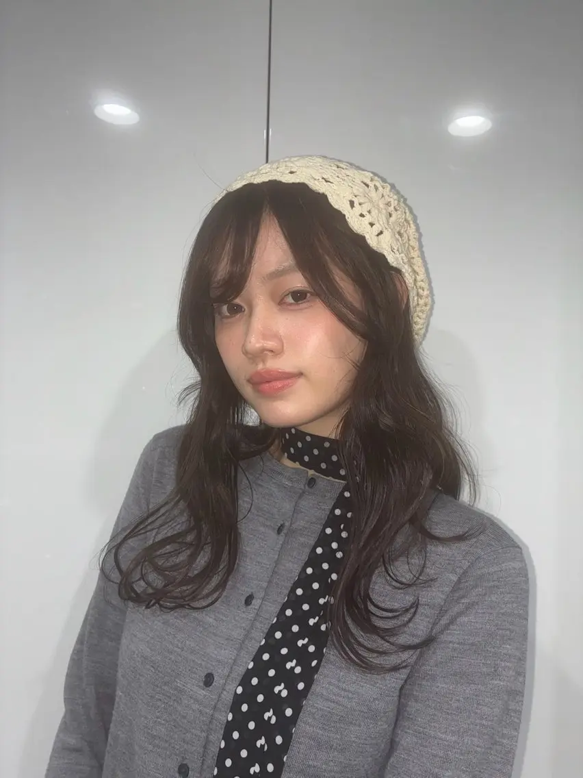 ロング カラー ヘアアレンジ ミコ / tete🦢🤎のヘアスタイル