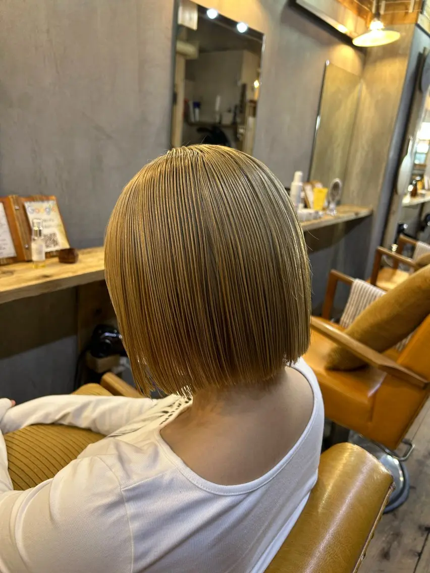 ショート hairlabo haru🌿ナナハのヘアスタイル