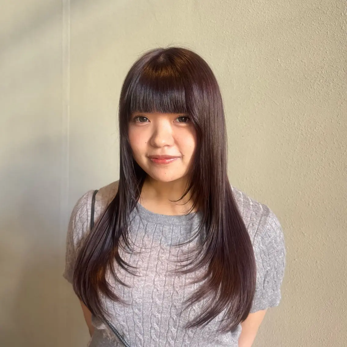 ロング カット ヘアカラー トリートメント 艶カラー×レイヤー ‪🪽‪maiのヘアスタイル