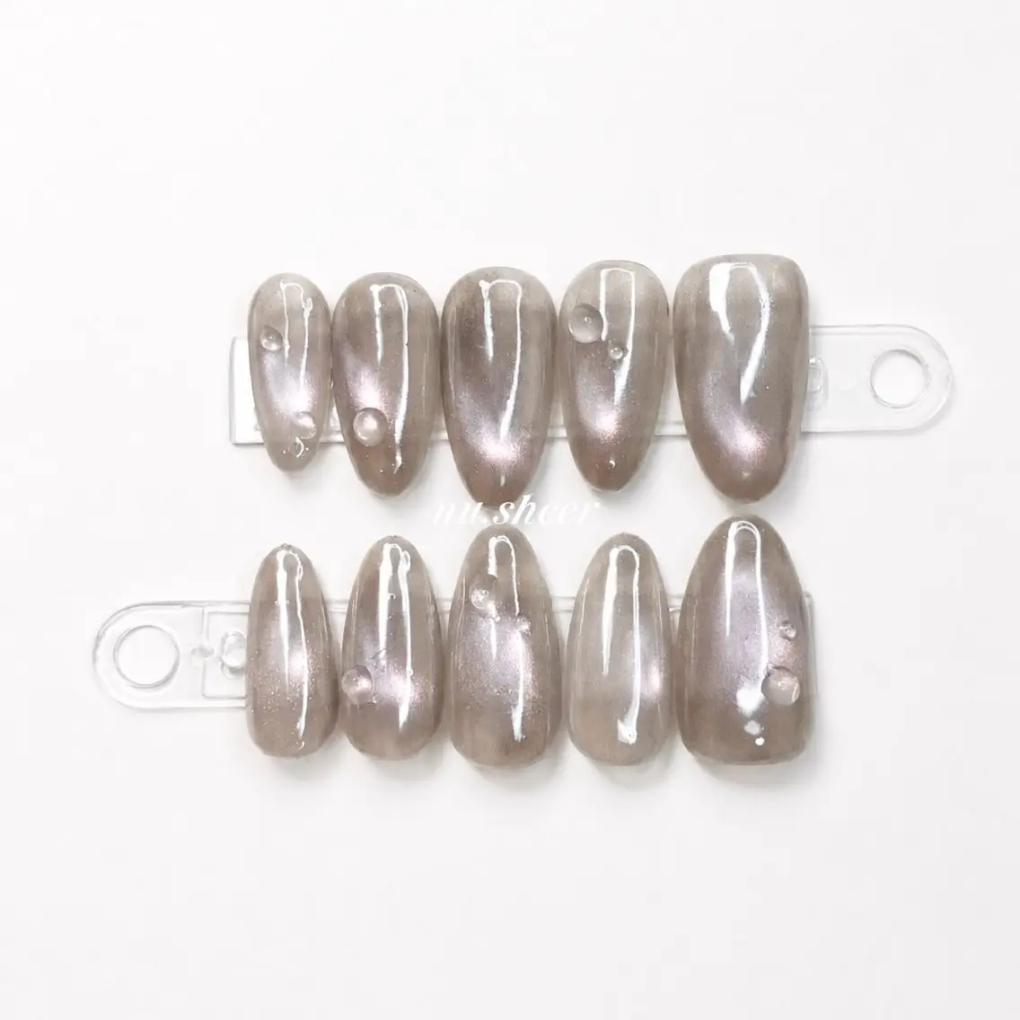 ネイル ハンドネイル nu.sheer honoのネイルデザイン