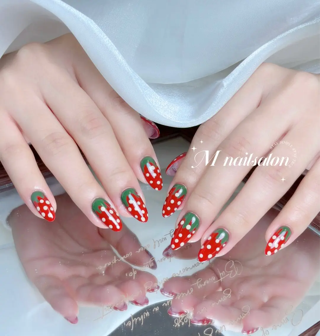 ネイル ハンドネイル M🌷nail 長さだし専門店のネイルデザイン