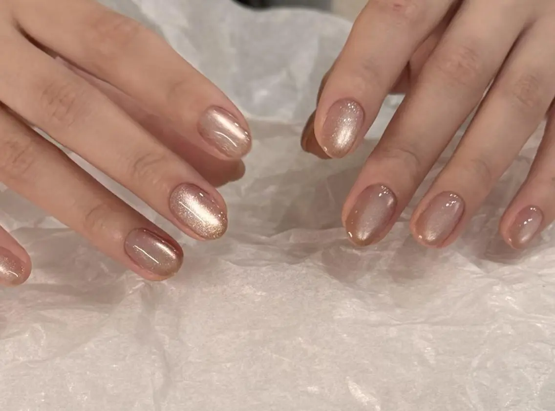 ネイル ハンドネイル ハンドケア 🍑 momo_nailのネイルデザイン