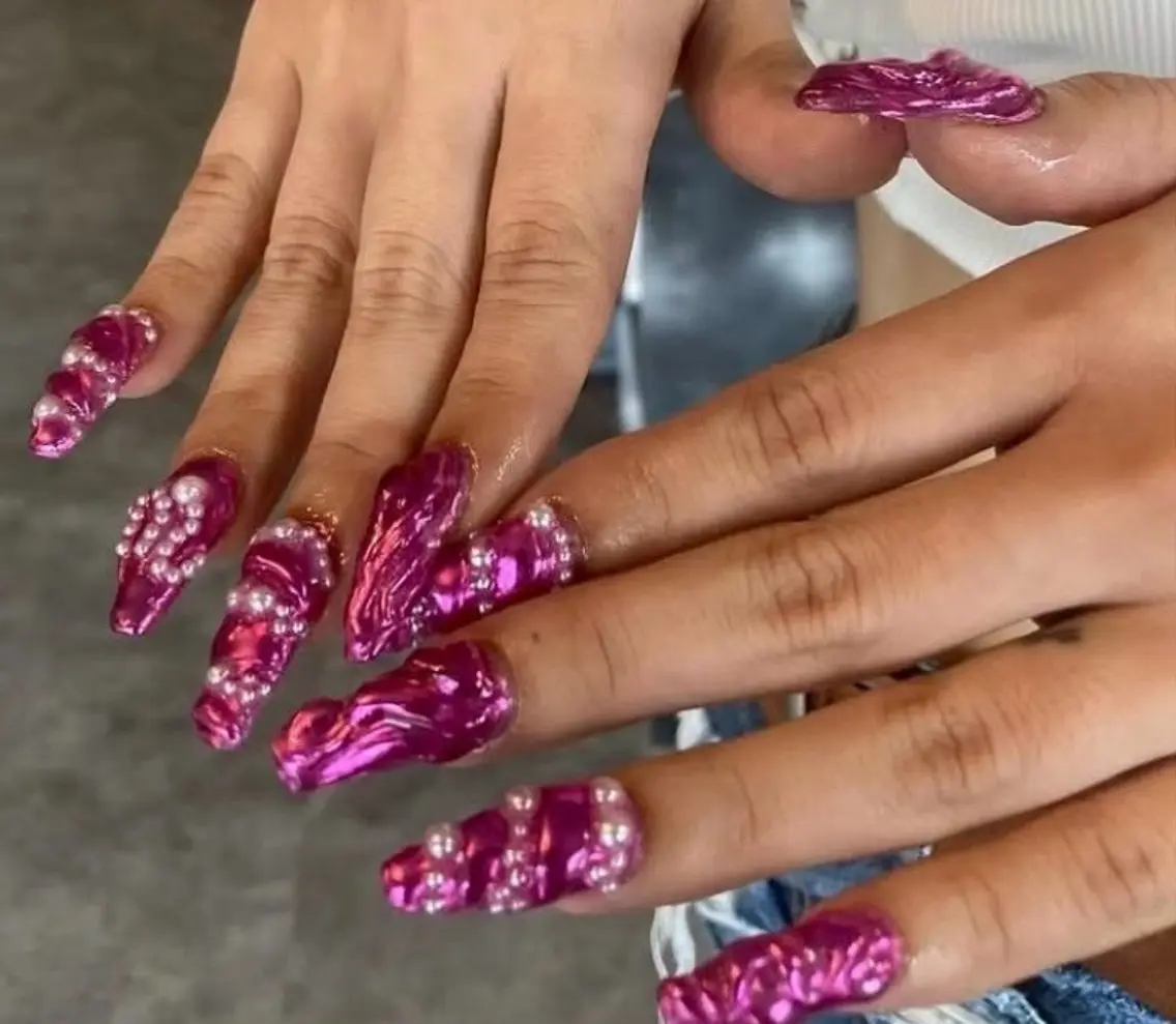 ネイル ハンドネイル 9CLOUDNAIL 沖縄市自宅サロンのネイルデザイン