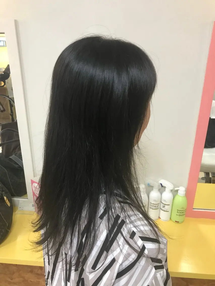 ロング 横田 尚登のヘアスタイル