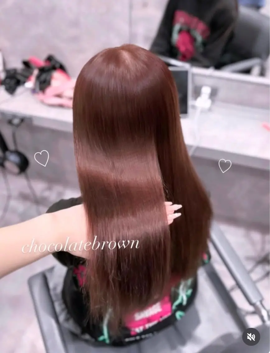 セミロング ヘアカラー トリートメント カットモデル🎀 ガーリー/yuunaのヘアスタイル