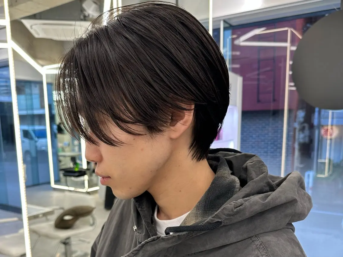 ショート パーマ メンズ Vir by browのヘアスタイル