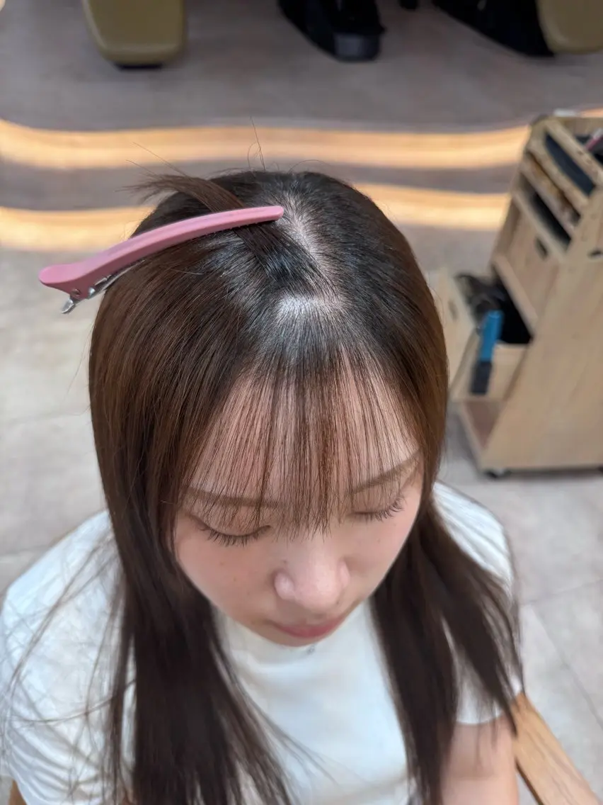 🍿前髪縮毛矯正🍿の写真