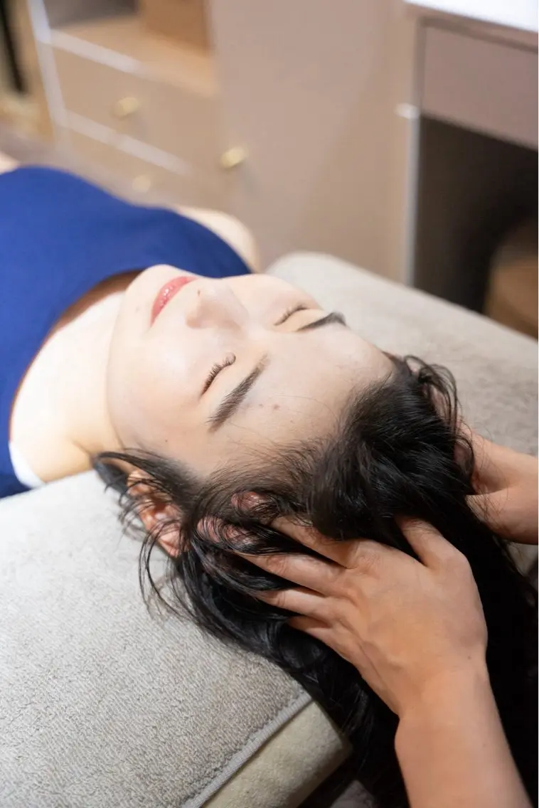 深圧×睡眠×眼精疲労 ヘッドスパmoku.のエステ・リラクイメージ