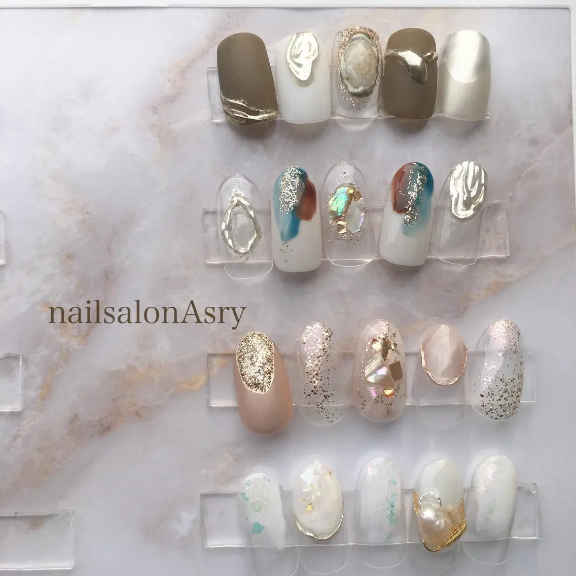 ネイル nailsalon Asryのネイルデザイン