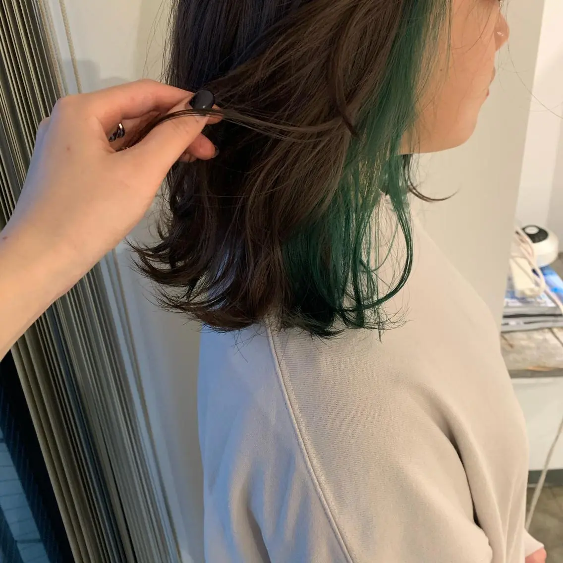 ミディアム etore 矢場町 南沙希のヘアスタイル