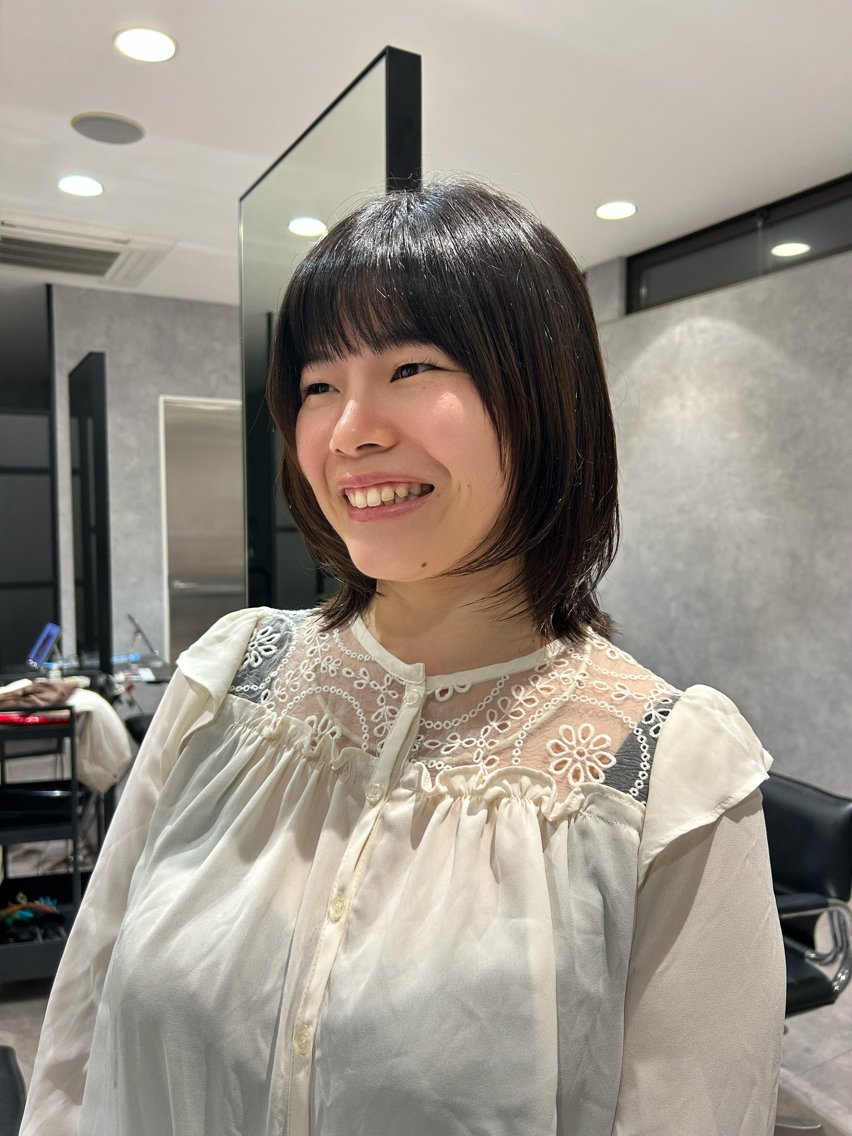 ミディアム ⭐️HEDI YUKI⭐️のヘアスタイル