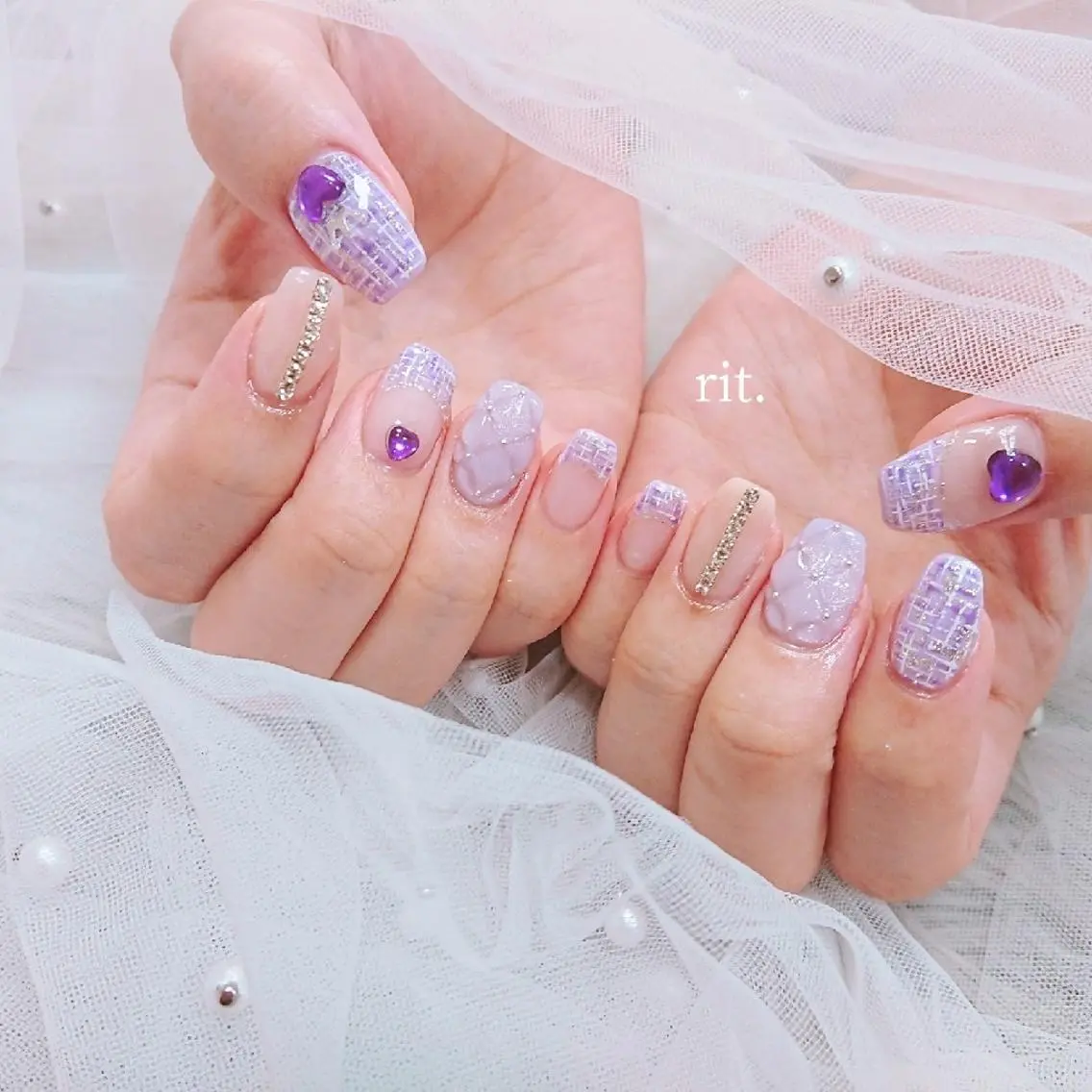 ネイル ハンドネイル rit. _リットのネイルデザイン