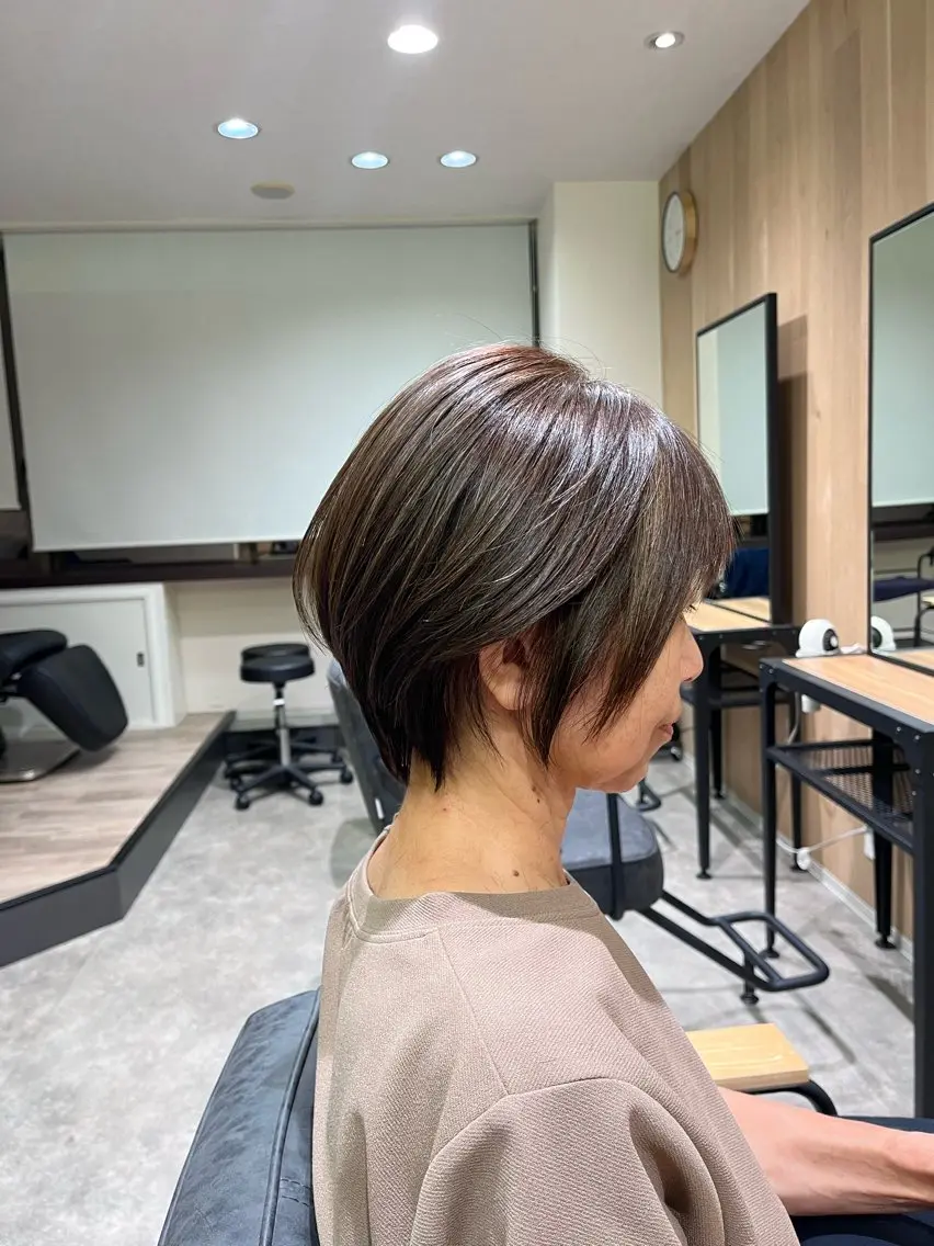 ショート Rosierbleu 道正のヘアスタイル