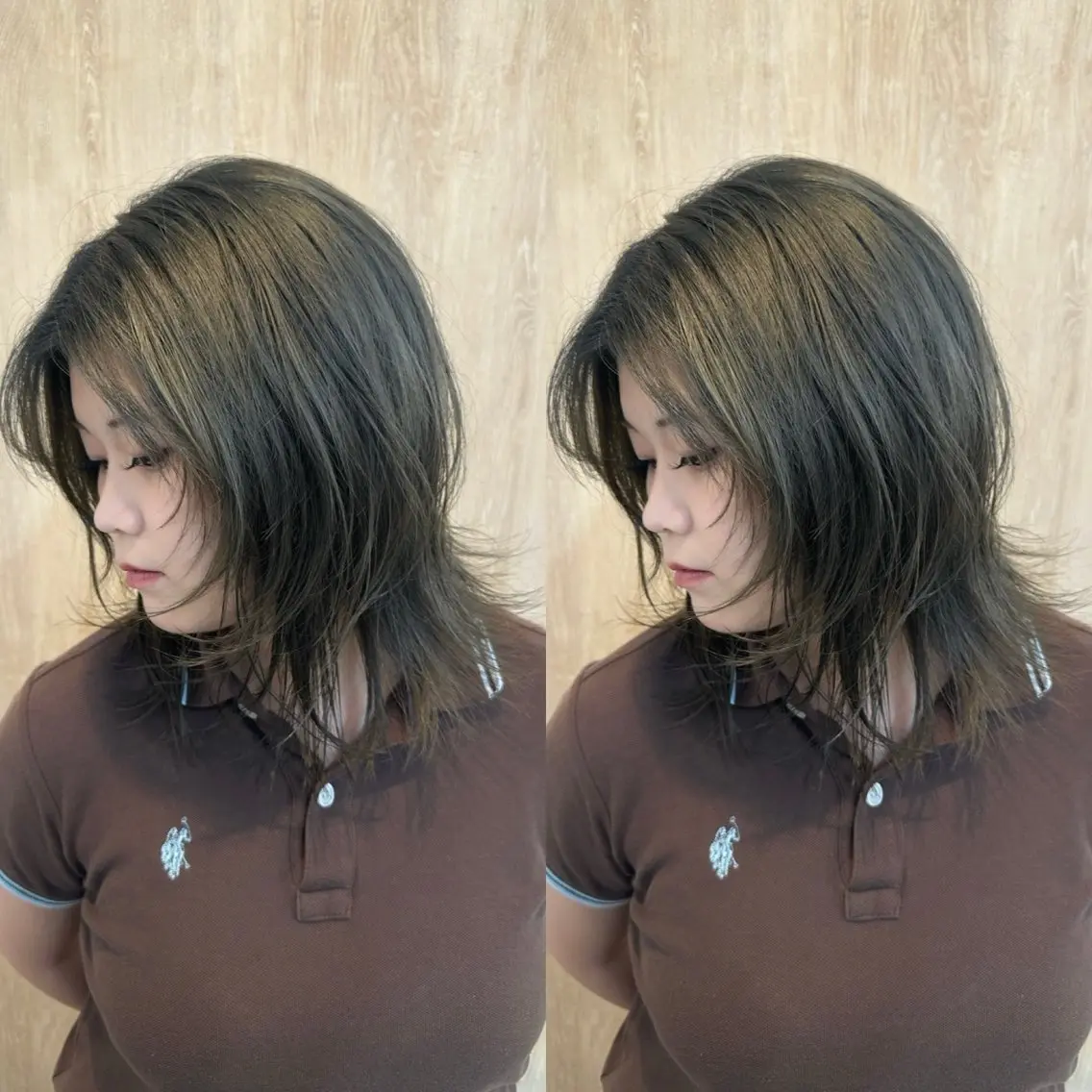 カラー ブリーチ グレージュ オリーブグレージュ オリーブグレー ✨メンズパーマ✨ 沼尾隆一のヘアスタイル