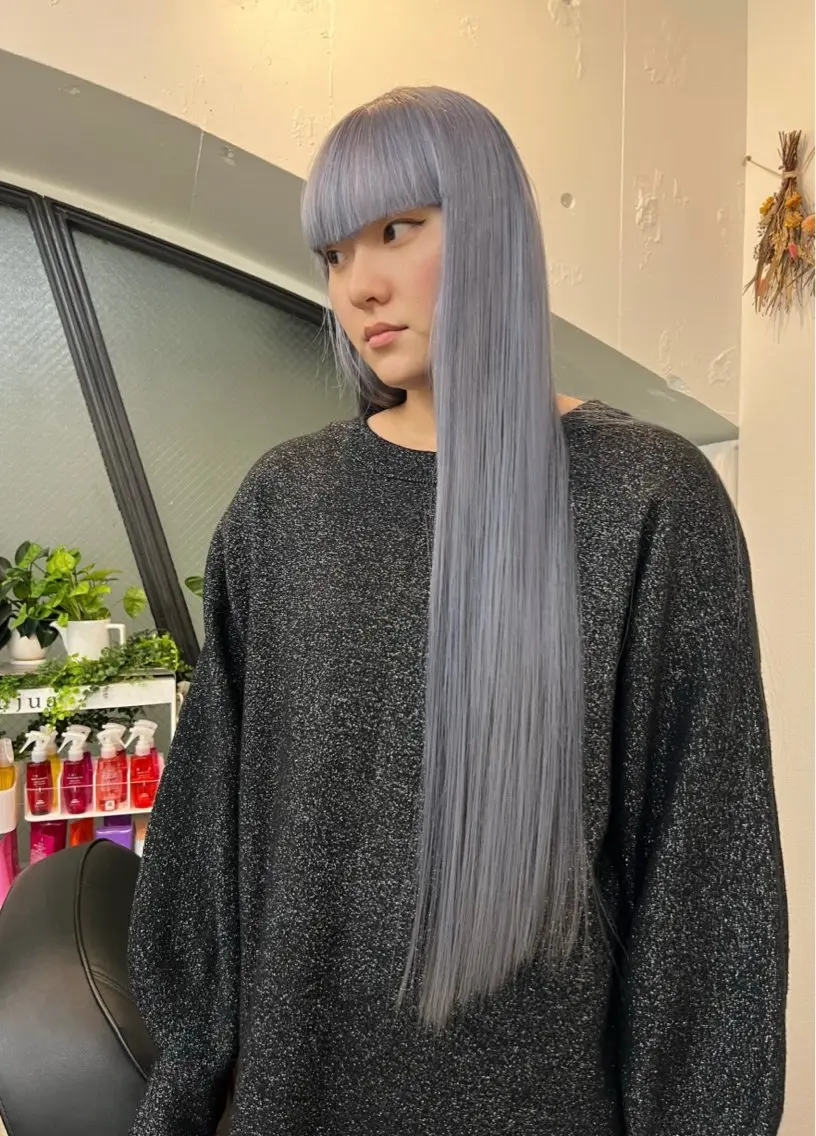ロング MIZUKI 〰️🤍のヘアスタイル