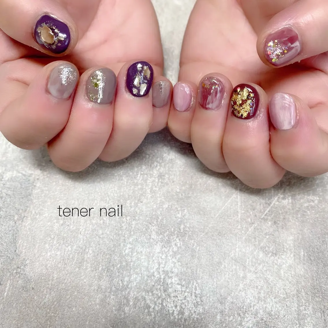 ネイル ニュアンスネイル テネルネイル tener nailのネイルデザイン