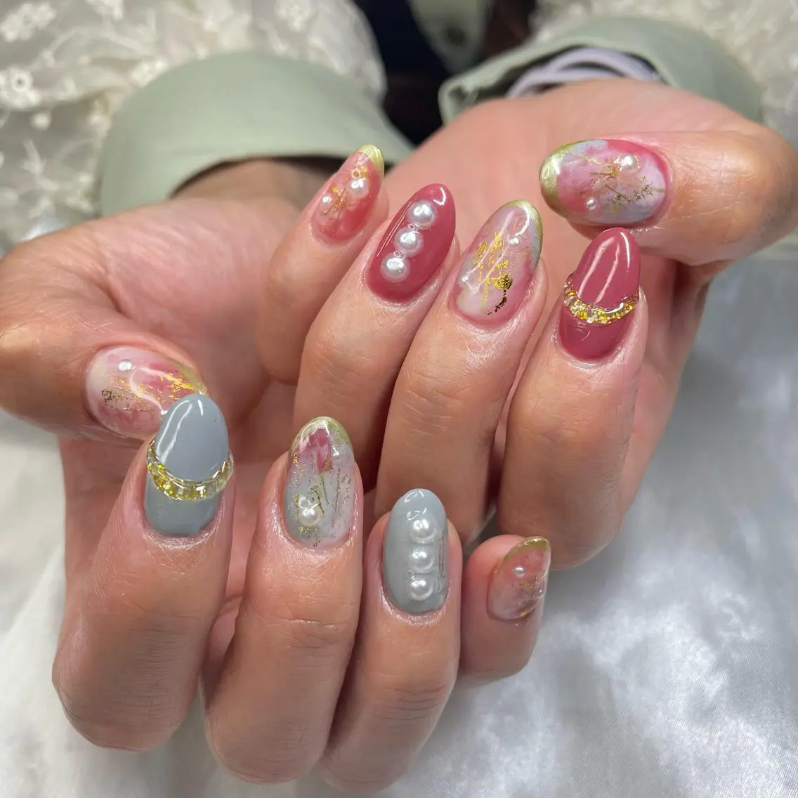 ネイル ハンドネイル うにゃねいる🌷 Mayaのネイルデザイン