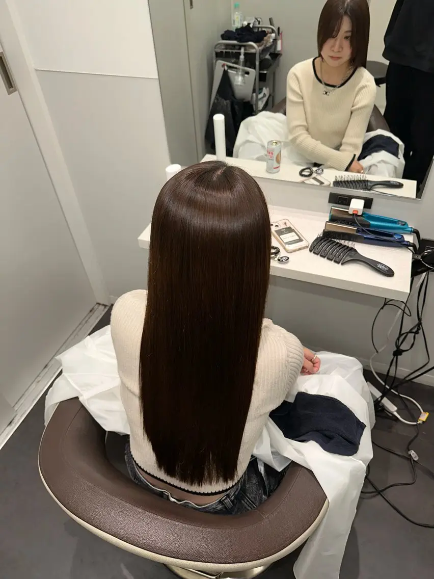 ロング 美髪特化✨ 伊織✨縮毛矯正✨のヘアスタイル