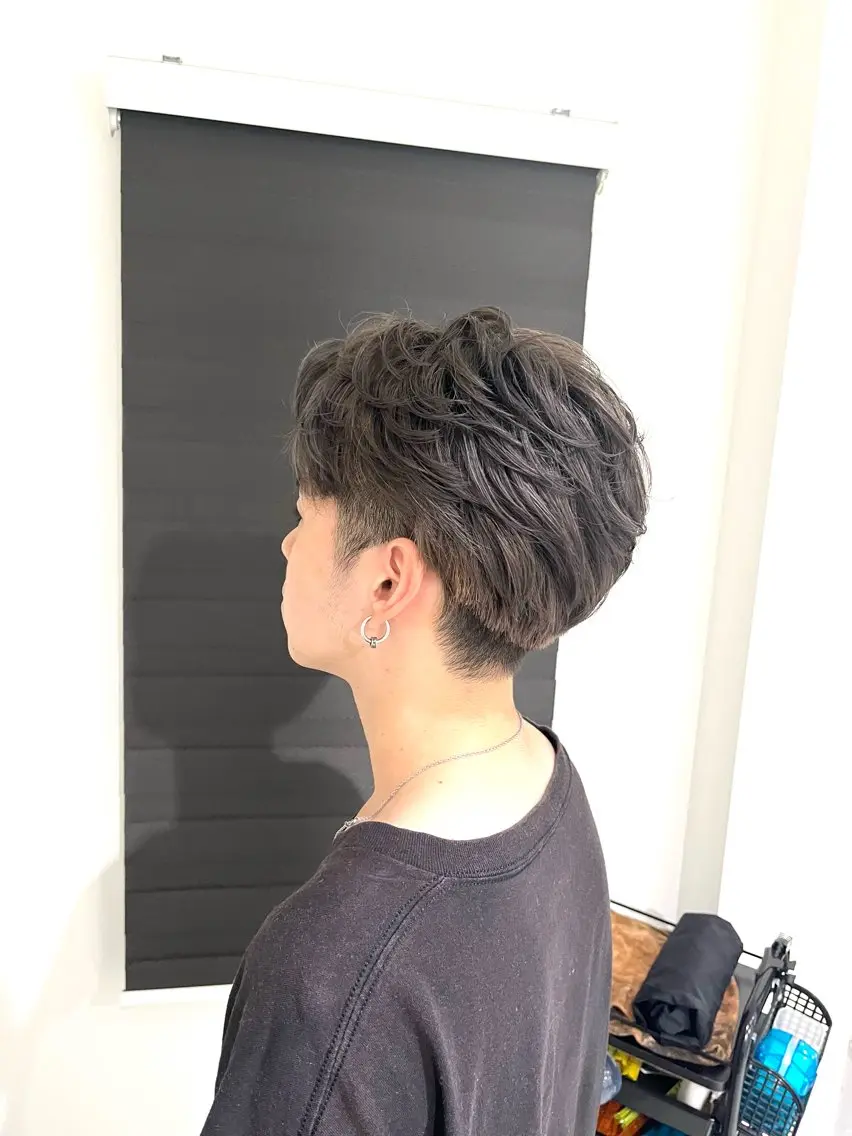 【男性限定】✨ワンカラー(ブリーチ入ってる方、カット無し)✨の写真