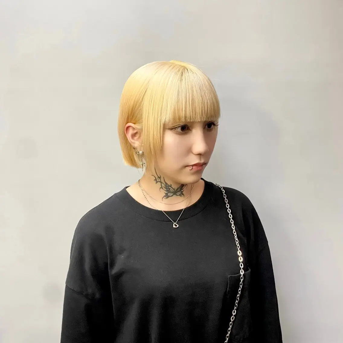 ブリーチ2回めにゅー🍒ྀི❤️白く!明るくしたい方!プラス500円でケアブリーチ、トリートメントオススメです!の写真