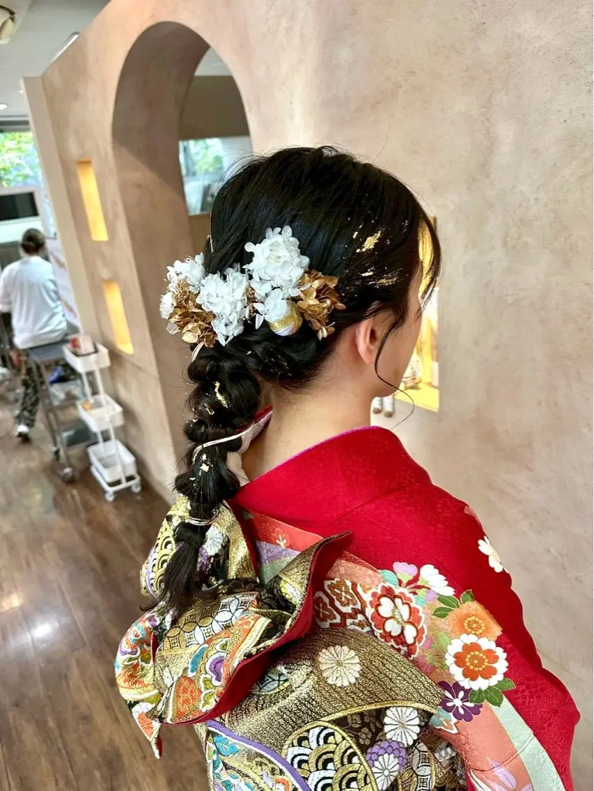 ヘアアレンジ Honami カラー診断/髪質改善のヘアスタイル