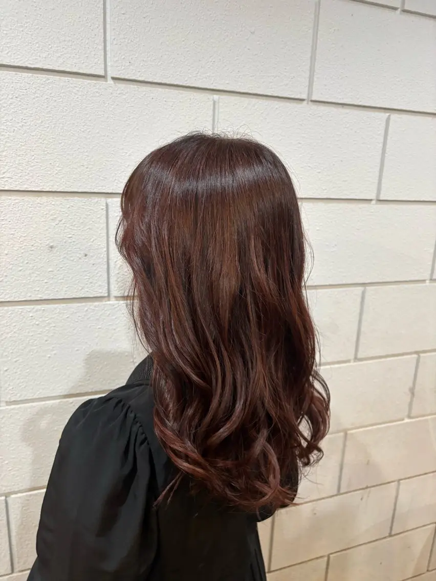 カラー 透明感カラー 平野 礼のヘアスタイル